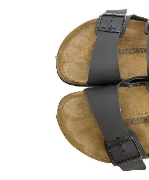 BIRKENSTOCK（ビルケンシュトック）BIRKENSTOCK (ビルケンシュトック) アリゾナ ビルコフロー サンダル ブラック サイズ:SIZE 26.5cmの古着・服飾アイテム