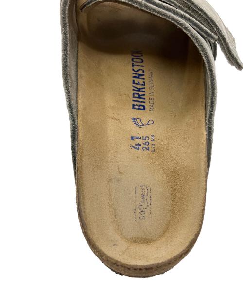 BIRKENSTOCK（ビルケンシュトック）BIRKENSTOCK (ビルケンシュトック) キョウト サンダル グレー サイズ:SIZE 26.5cmの古着・服飾アイテム