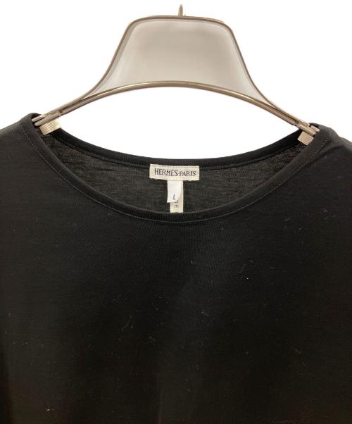 HERMES（エルメス）HERMES (エルメス) 半袖カットソー ブラック サイズ:SIZE Lの古着・服飾アイテム