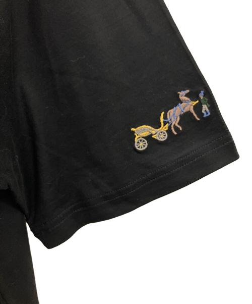 HERMES（エルメス）HERMES (エルメス) 半袖カットソー ブラック サイズ:SIZE Lの古着・服飾アイテム