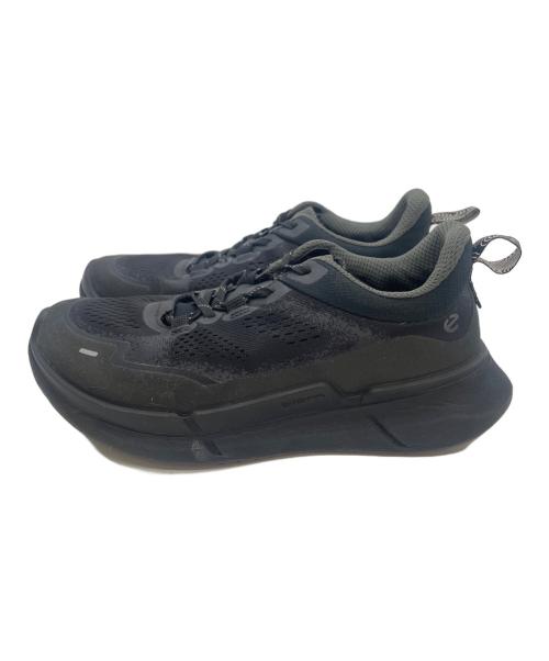 ECCO（エコー）ECCO (エコー) ローカットスニーカー ブラック サイズ:24の古着・服飾アイテム