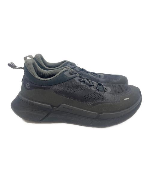 ECCO（エコー）ECCO (エコー) ローカットスニーカー ブラック サイズ:24の古着・服飾アイテム