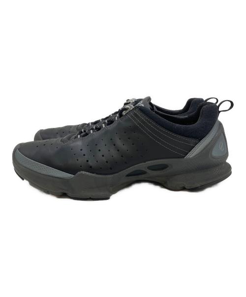 ECCO（エコー）ECCO (エコー) ローカットスニーカー ブラック サイズ:SIZE 24.5cmの古着・服飾アイテム
