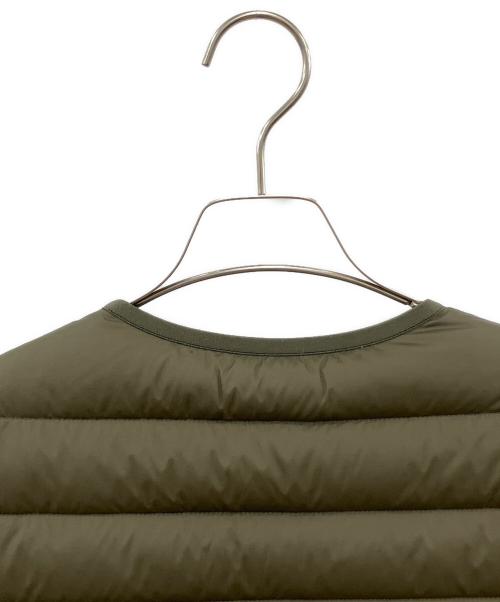 DANTON（ダントン）DANTON (ダントン) インナーダウンクルーネックベスト ダウンベスト オリーブ サイズ:SIZE Mの古着・服飾アイテム