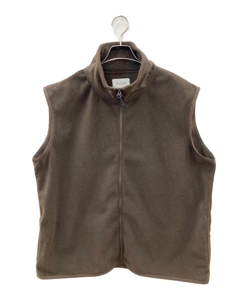 CAL O LINE（キャルオーライン）CAL O LINE (キャルオーライン) ノースリーブフリースジャケット ブラウン サイズ:SIZE Mの古着・服飾アイテム