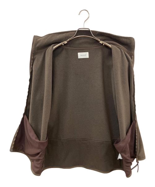 CAL O LINE（キャルオーライン）CAL O LINE (キャルオーライン) ノースリーブフリースジャケット ブラウン サイズ:SIZE Mの古着・服飾アイテム