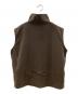 CAL O LINE (キャルオーライン) ノースリーブフリースジャケット ブラウン サイズ:SIZE M：8000円