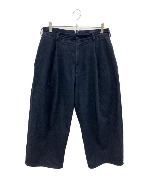 LEVI’S（リーヴァイス）LEVI’S (リーヴァイス) BLUETAB プリーツトラウザー ジーンズ ダークインディゴ ワイドデニムパンツ インディゴ サイズ:SIZE 78.5cm (W31)の古着・服飾アイテム
