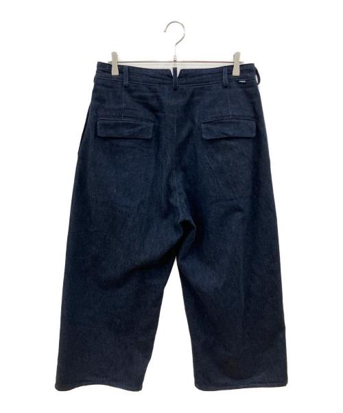 LEVI’S（リーヴァイス）LEVI’S (リーヴァイス) BLUETAB プリーツトラウザー ジーンズ ダークインディゴ ワイドデニムパンツ インディゴ サイズ:SIZE 78.5cm (W31)の古着・服飾アイテム