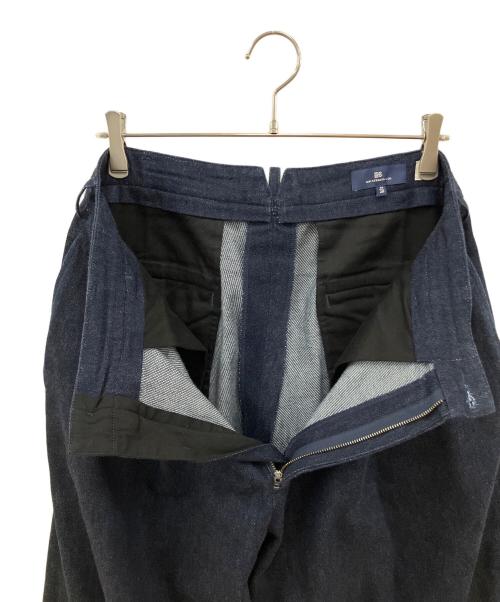 LEVI’S（リーヴァイス）LEVI’S (リーヴァイス) BLUETAB プリーツトラウザー ジーンズ ダークインディゴ ワイドデニムパンツ インディゴ サイズ:SIZE 78.5cm (W31)の古着・服飾アイテム