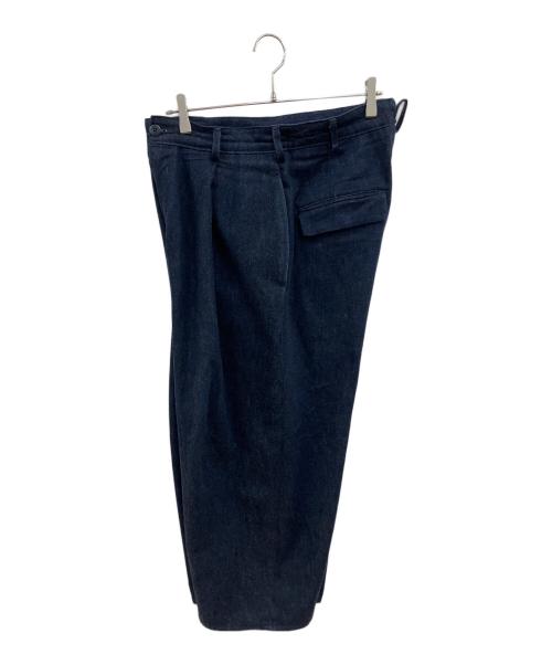 LEVI’S（リーヴァイス）LEVI’S (リーヴァイス) BLUETAB プリーツトラウザー ジーンズ ダークインディゴ ワイドデニムパンツ インディゴ サイズ:SIZE 78.5cm (W31)の古着・服飾アイテム