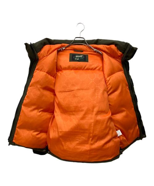 Schott（ショット）Schott (ショット) ダウンジャケット グリーン×ブラック サイズ:SIZE Mの古着・服飾アイテム