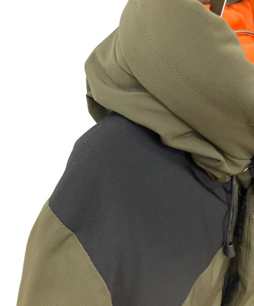 Schott（ショット）Schott (ショット) ダウンジャケット グリーン×ブラック サイズ:SIZE Mの古着・服飾アイテム
