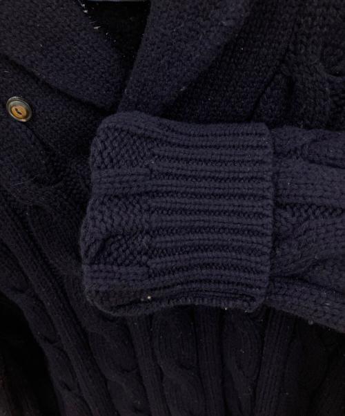 POLO RALPH LAUREN（ポロ・ラルフローレン）POLO RALPH LAUREN (ポロ・ラルフローレン) 厚手ニット ネイビー サイズ:SIZE Lの古着・服飾アイテム