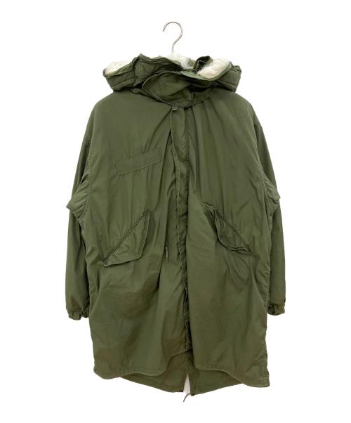 US ARMY（ユーエスアーミー）US ARMY (ユーエスアーミー) M-65フィッシュテールパーカー グリーン サイズ:SIZE Mの古着・服飾アイテム