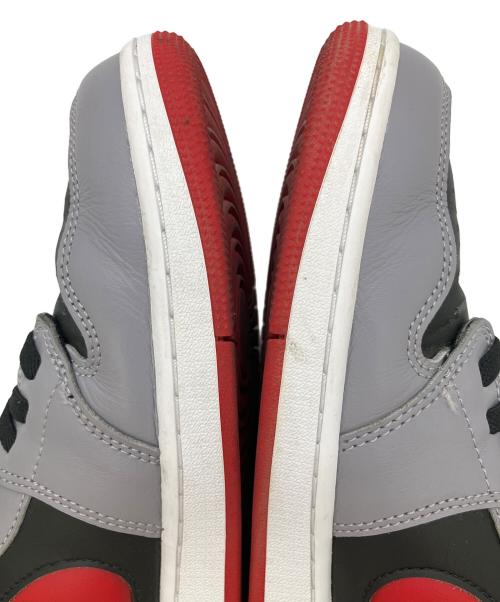 NIKE（ナイキ）NIKE (ナイキ) Air Jordan 1 Low EasyOn レッド×グレー サイズ:SIZE 31cmの古着・服飾アイテム