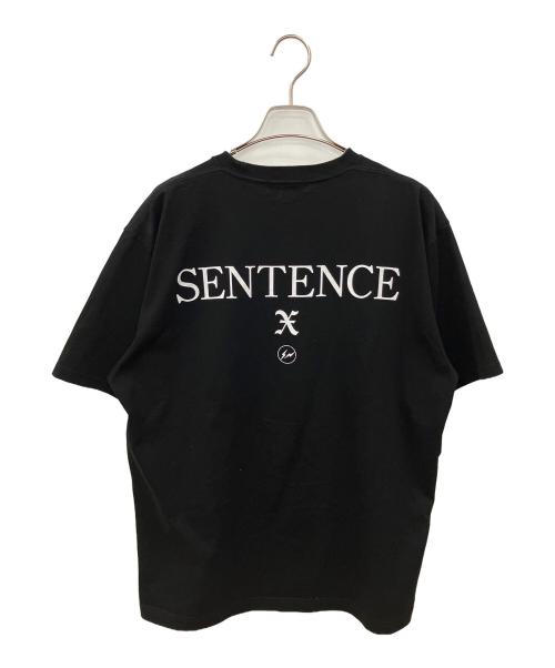 GOD SELECTION XXX（ゴッド セレクション トリプルエックス）GOD SELECTION XXX (ゴッド セレクション トリプルエックス) FRAGMENT DESIGN (フラグメントデザイン) 半袖カットソー ブラック サイズ:SIZE Lの古着・服飾アイテム
