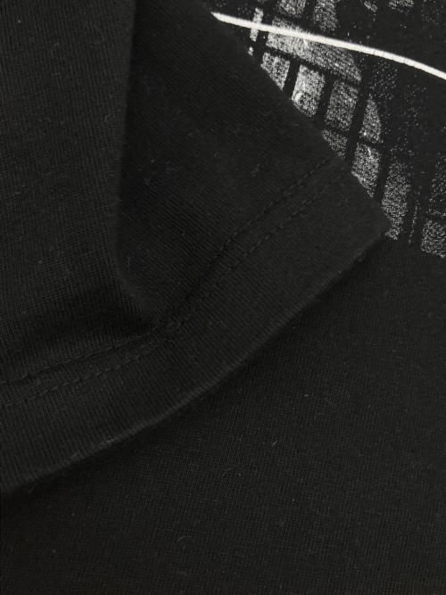GOD SELECTION XXX（ゴッド セレクション トリプルエックス）GOD SELECTION XXX (ゴッド セレクション トリプルエックス) FRAGMENT DESIGN (フラグメントデザイン) 半袖カットソー ブラック サイズ:SIZE Lの古着・服飾アイテム
