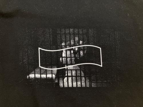 GOD SELECTION XXX（ゴッド セレクション トリプルエックス）GOD SELECTION XXX (ゴッド セレクション トリプルエックス) FRAGMENT DESIGN (フラグメントデザイン) 半袖カットソー ブラック サイズ:SIZE Lの古着・服飾アイテム