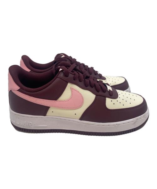 NIKE（ナイキ）NIKE (ナイキ) ローカットスニーカー ベージュ×ボルドー サイズ:27.5の古着・服飾アイテム