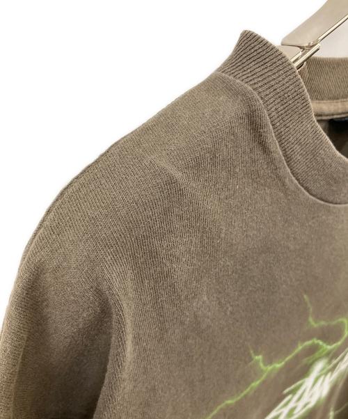 stussy（ステューシー）stussy (ステューシー) 半袖Tシャツ オリーブ サイズ:SIZE Mの古着・服飾アイテム