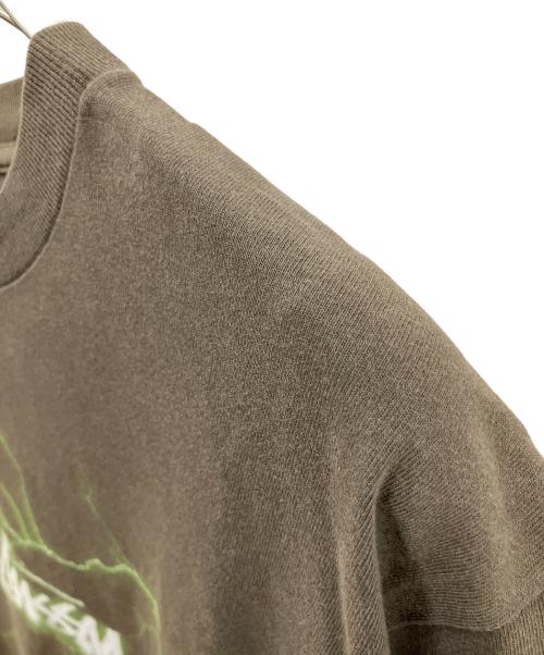 stussy（ステューシー）stussy (ステューシー) 半袖Tシャツ オリーブ サイズ:SIZE Mの古着・服飾アイテム