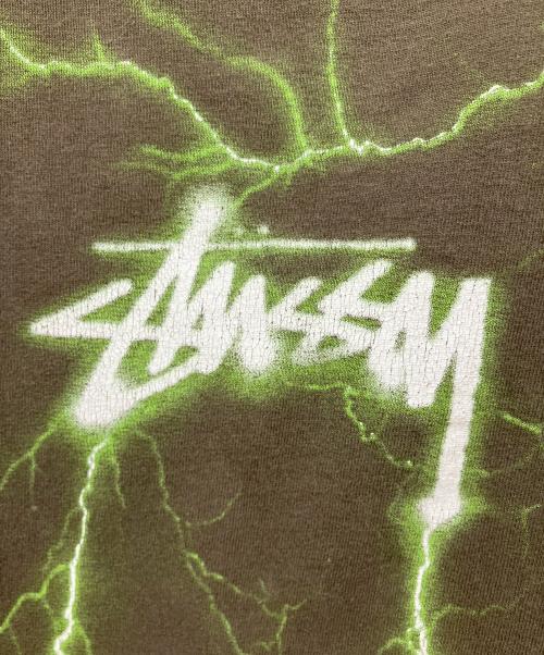 stussy（ステューシー）stussy (ステューシー) 半袖Tシャツ オリーブ サイズ:SIZE Mの古着・服飾アイテム