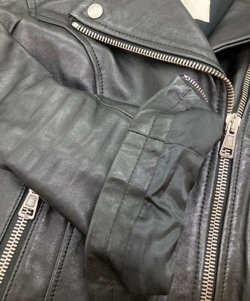 MUSHER（マーシャー）MUSHER (マーシャー) レザージャケット ブラック サイズ:SIZE Sの古着・服飾アイテム