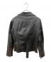 MUSHER (マーシャー) レザージャケット ブラック サイズ:SIZE S：8000円