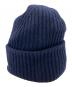 ACNE STUDIOS (アクネ ストゥディオズ)  ウールニットビーニー  ニット帽 ネイビー サイズ:ONE SIZE：10000円
