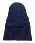 中古・古着 ACNE STUDIOS (アクネ ストゥディオズ)  ウールニットビーニー  ニット帽 ネイビー サイズ:ONE SIZE：10000円
