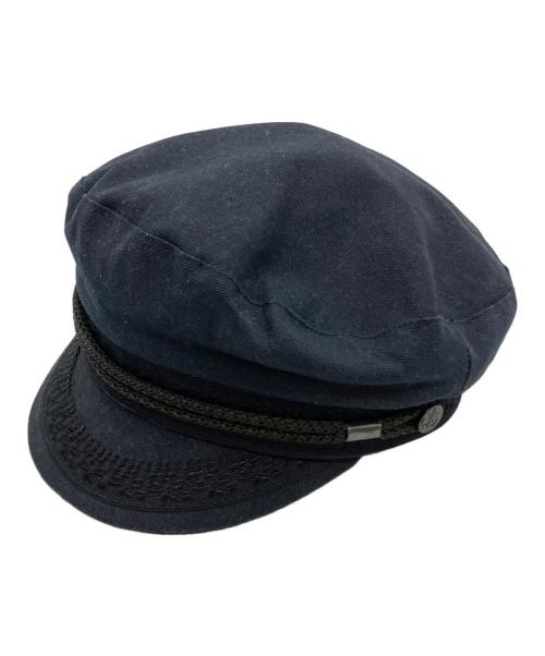 JAMES LOCK&CO.HATTERS（ジェームスロック&カンパニー・ハッターズ）JAMES LOCK&CO.HATTERS (ジェームスロック&カンパニー・ハッターズ) スキッパーキャップ マリンキャップ ネイビーの古着・服飾アイテム