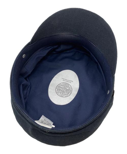 JAMES LOCK&CO.HATTERS（ジェームスロック&カンパニー・ハッターズ）JAMES LOCK&CO.HATTERS (ジェームスロック&カンパニー・ハッターズ) スキッパーキャップ マリンキャップ ネイビーの古着・服飾アイテム