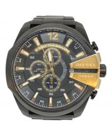DIESEL（ディーゼル）の古着「クロノグラフ」｜ブラック