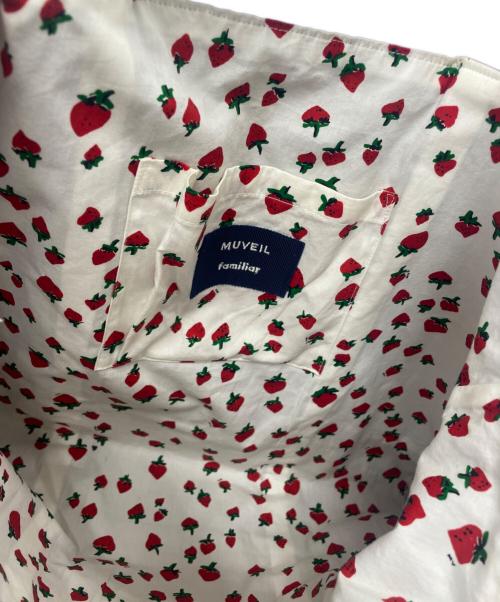 familiar（ファミリア）familiar (ファミリア) MUVEIL (ミュベール) ハンドバッグ ブルーの古着・服飾アイテム