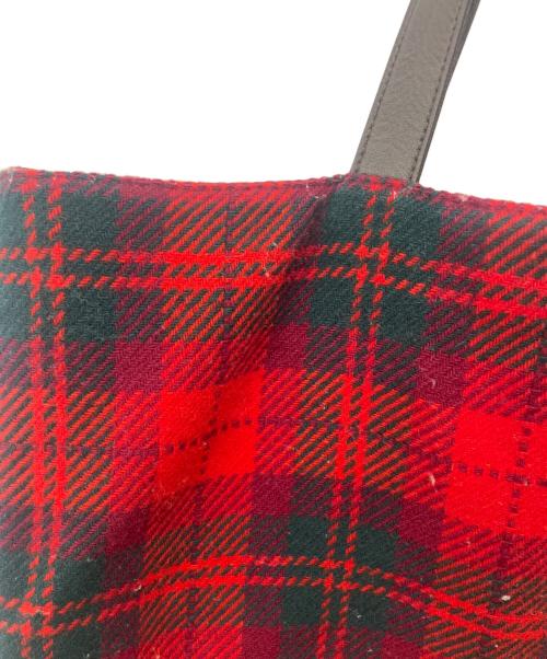 familiar（ファミリア）familiar (ファミリア) ハンドバッグ レッドの古着・服飾アイテム