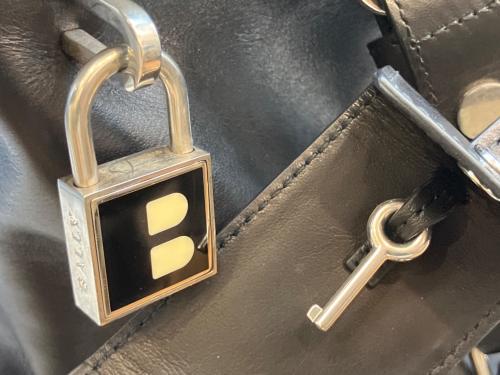 BALLY（バリー）BALLY (バリー) ボストンバッグ ブラックの古着・服飾アイテム
