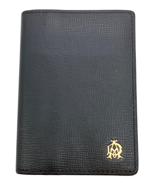 dunhill（ダンヒル）dunhill (ダンヒル)  ベルグレーブ 名刺入れ/カードケース ブラックの古着・服飾アイテム