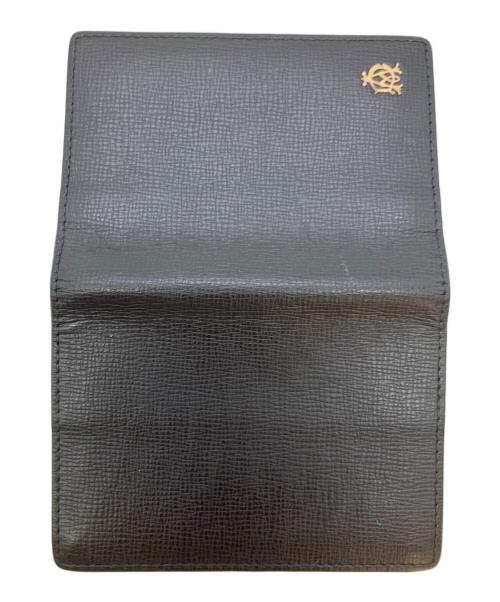 dunhill（ダンヒル）dunhill (ダンヒル)  ベルグレーブ 名刺入れ/カードケース ブラックの古着・服飾アイテム