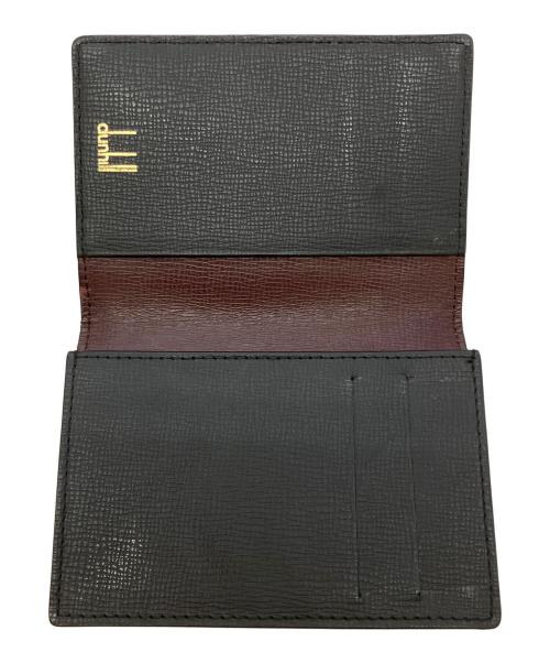 dunhill（ダンヒル）dunhill (ダンヒル)  ベルグレーブ 名刺入れ/カードケース ブラックの古着・服飾アイテム