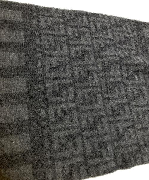 FENDI（フェンディ）FENDI (フェンディ) ズッカ柄マフラー グレーの古着・服飾アイテム