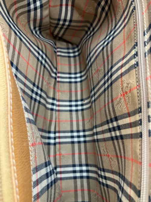BURBERRY（バーバリー）BURBERRY (バーバリー) ハンドバッグ キャメルの古着・服飾アイテム
