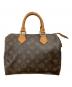 LOUIS VUITTON（ルイ ヴィトン）の古着「モノグラム スピーディ25 ハンドバッグ」｜ブラウン