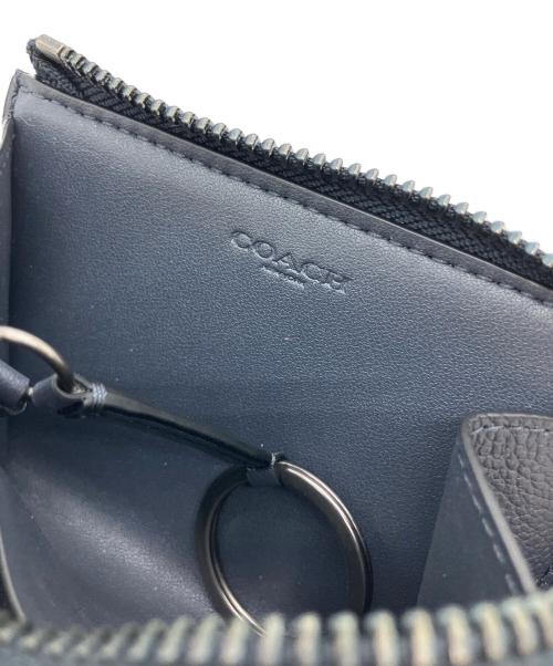 COACH（コーチ）COACH (コーチ) コインケース ネイビーの古着・服飾アイテム