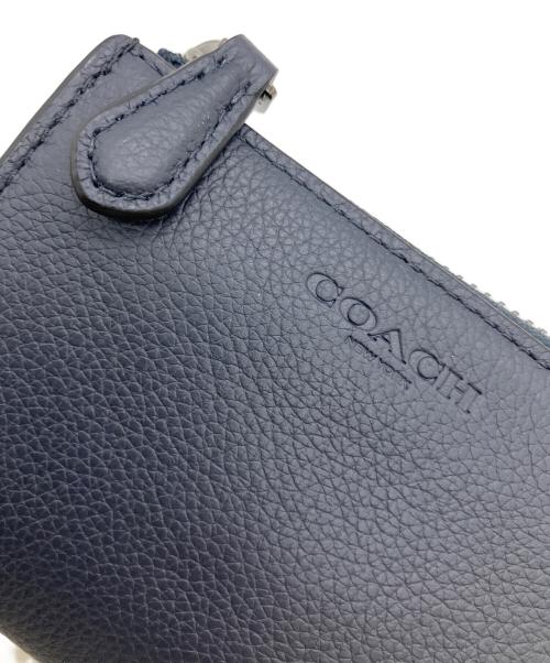 COACH（コーチ）COACH (コーチ) コインケース ネイビーの古着・服飾アイテム