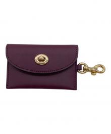 COACH（コーチ）の古着「カードケース」｜パープル