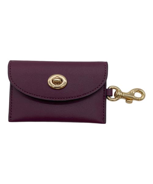 COACH（コーチ）COACH (コーチ) カードケース パープルの古着・服飾アイテム