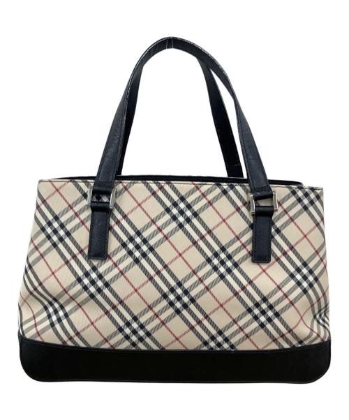 BURBERRY（バーバリー）BURBERRY (バーバリー) ノバチェック ハンドバッグ ベージュの古着・服飾アイテム