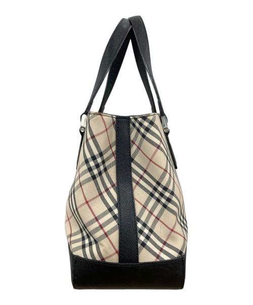 BURBERRY（バーバリー）BURBERRY (バーバリー) ノバチェック ハンドバッグ ベージュの古着・服飾アイテム