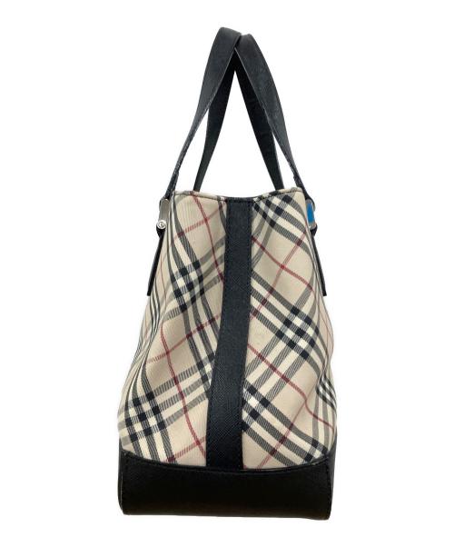 BURBERRY（バーバリー）BURBERRY (バーバリー) ノバチェック ハンドバッグ ベージュの古着・服飾アイテム